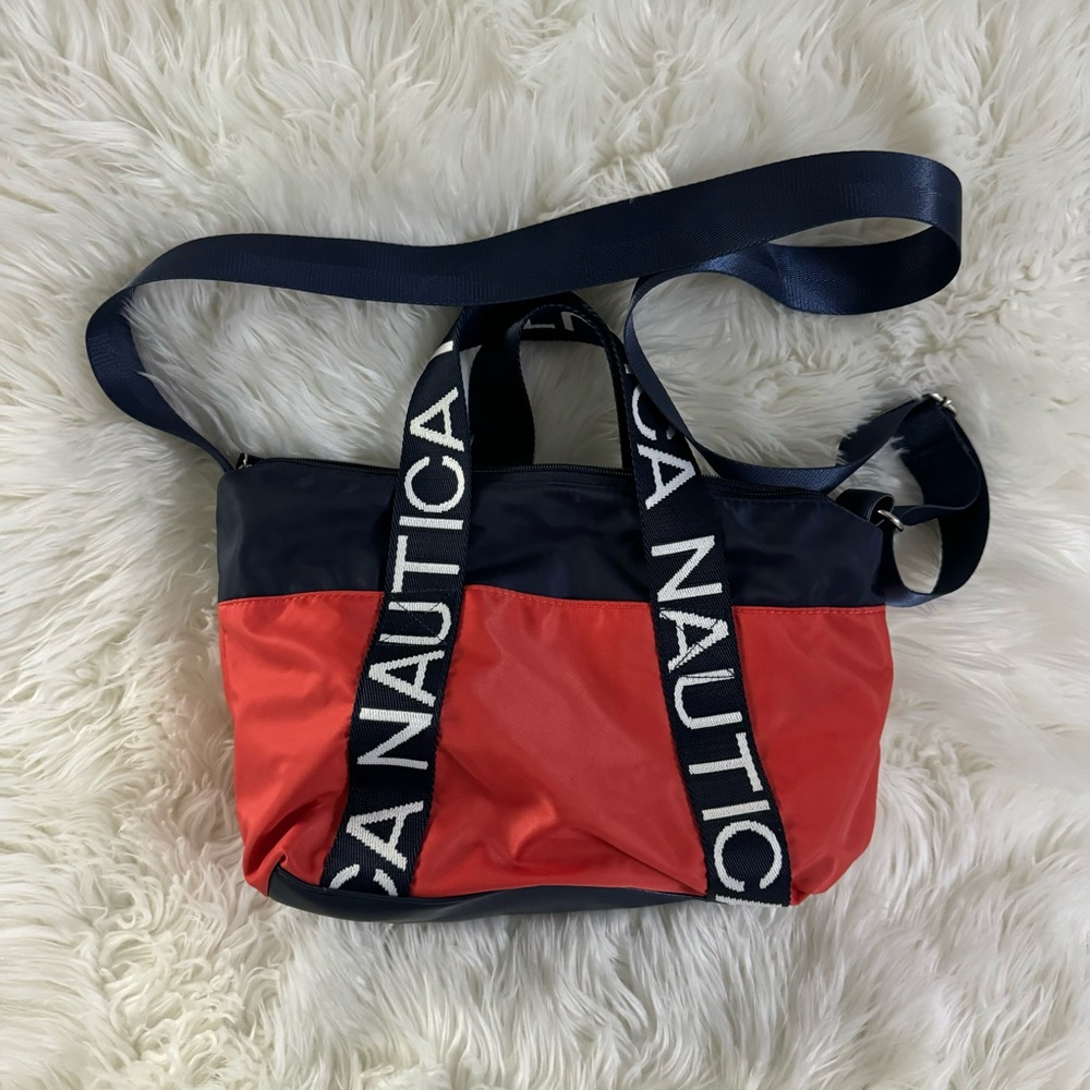 Nautica
Women Bean Tote Bag 40 L x 35 H x 13 W cm, Navy